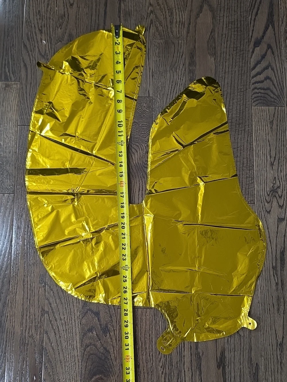 New Gold Foil Balloons (Deflated)